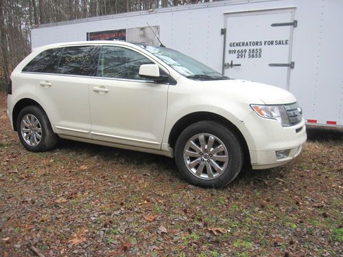 2008 ford edge limited sport utility 4-door 3.5l salvage title