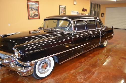1956 cadillac fleetwood series 75 sedan limousine