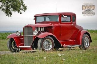 1931 red! 350/350, quad duals, jag rear end, beautiful!