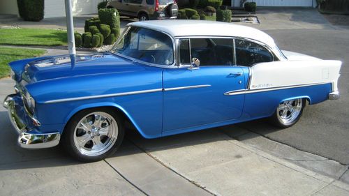 1955 chevy bel air frame off, ls1, auto, a/c, 4 wheel disc.  a must see &amp; drive