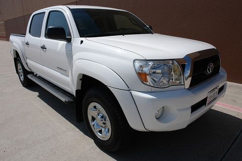 2011 toyota tacoma double cab prerunner srs v6, rear view camera, extra clean