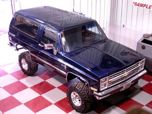 1985 chevrolet blazer custom 4wd must see! awesome truck! runs great