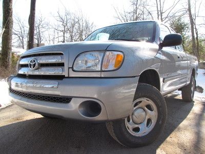 03 toyota tundra sr5 4wd v6 5speed manual towhitch 1-owner!! cleancarfax clean!