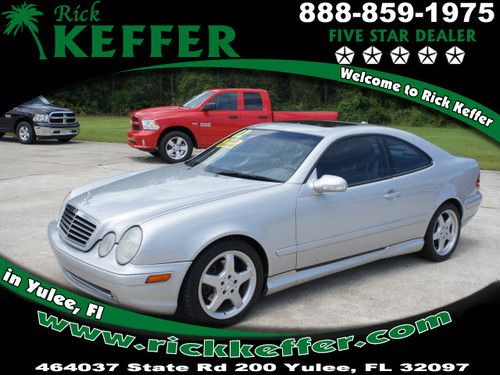 2002 mercedes-benz clk430 - leather! sunroof! low miles! no reserve!