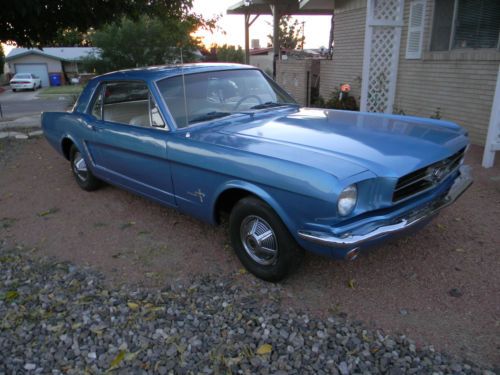 No reserve!! 1965 ford mustang base 3.3l classic mustang 65 vintage mustang