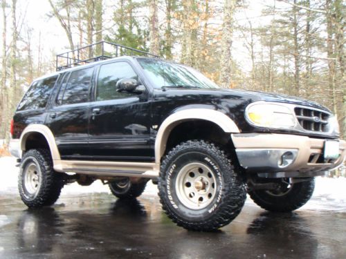 Heavily modified 2001 ford explorer eddie bauer, 4x4, 5.0l loaded!!
