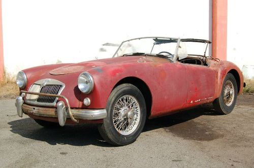 1956 mg mga 1500 roadster in california