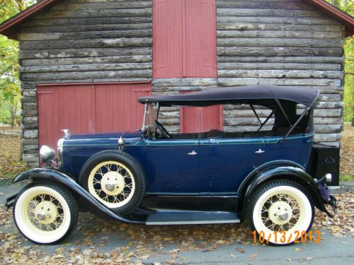 1931 ford model a phaeton