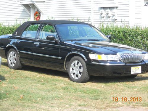 1999 mercury grand marquis gs- 4 dr.- blk -  90,100 miles - local pick up only