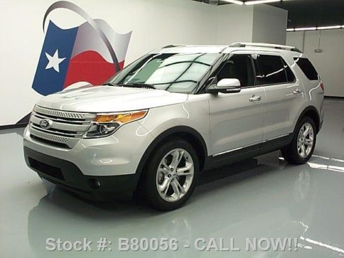 2013 ford explorer limited 7-pass htd leather 20&#039;s 23k texas direct auto