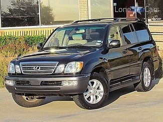 2005 lexus lx 470 one owner clean carfax 4x4 service records navigation