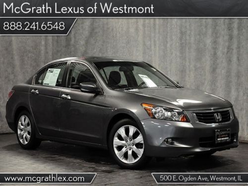 2009 accord ex-l navigation leather moon very clean
