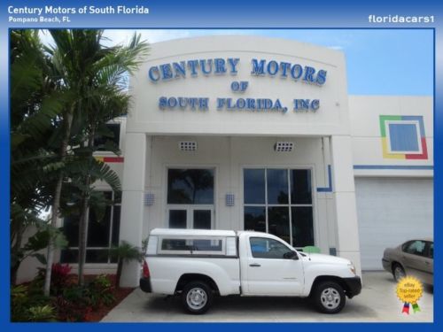 2006 tacoma regular cab 2.7l 4 cylinder auto 1 owner low mileage cpo warranty