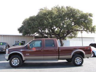 King ranch heated leather pwr opts 6 cd sunroof powerstroke diesel v8 4x4 fx4!