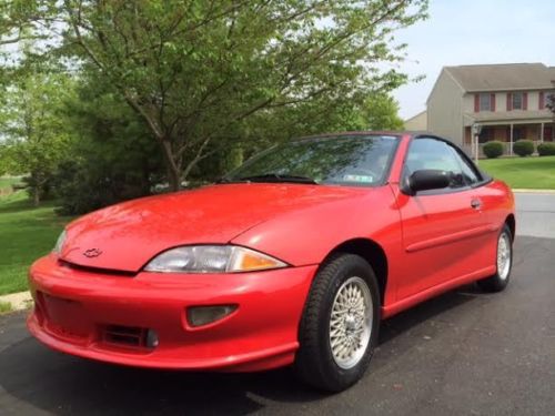 Cavalier z24, convertible - only 88k miles and very clean