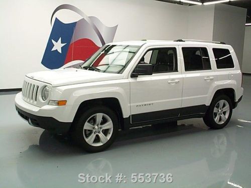 2012 jeep patriot limited heated leather navigation 50k texas direct auto