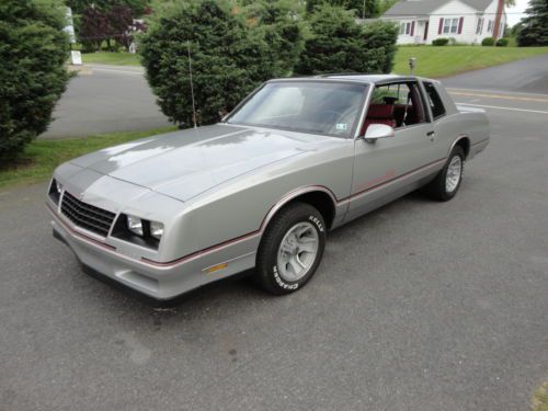 1986 86 cheverolet monte carlo ss t-tops fully loaded