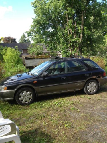 1999 subaru impreza outback sport for parts or to fix- running and complete