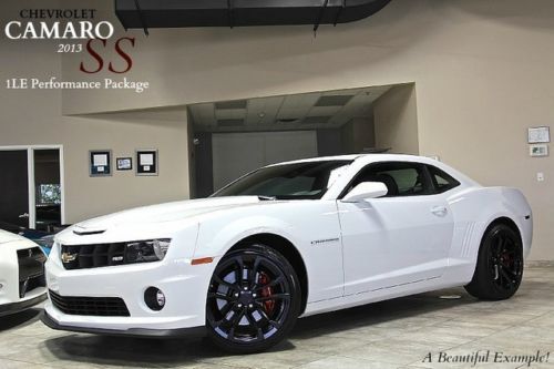 2013 chevrolet camaro 2ss 1le performance package summit white 6speed perfect
