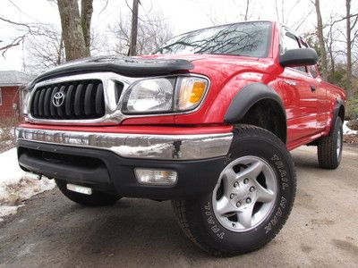 04 toyota tacoma sr5 trd 4wd v6 towhitch alloys cleantruck cleancarfax!!