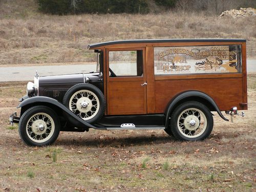 1931 ford model a woody original wagon delivery sedan