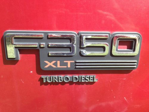 Ford f350 dually 7.3 liter turbo diesel