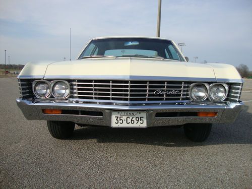 1967 impala 275hp 327 true survivor! 24k original miles no reserve!! sleeper