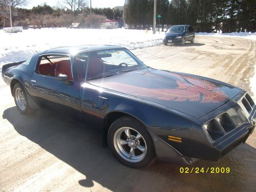 1980 turbo trans am 301 t-tops red interior turbocharged