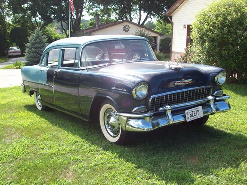 1955 55 chevy cheverolet  210 4 dr