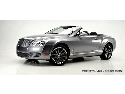 2011 bentley gtc 80-11 speed! silver tempest black as new condition 3278 miles!