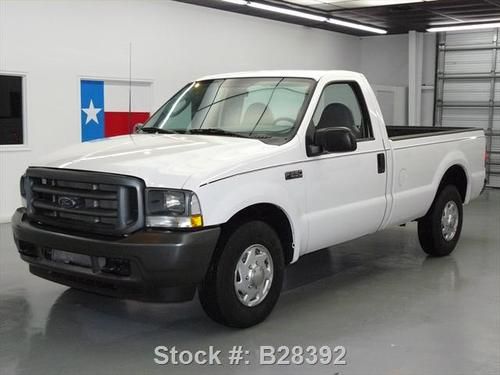 2003 ford f-250 reg cab long bed auto bedliner tow 28k! texas direct auto