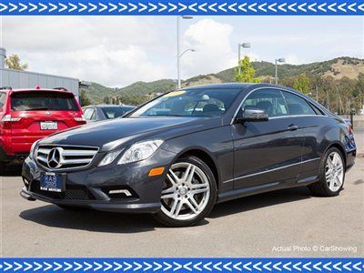 2010 e550 coupe: premium 2, appearance, certified pre-owned at mercedes dealer