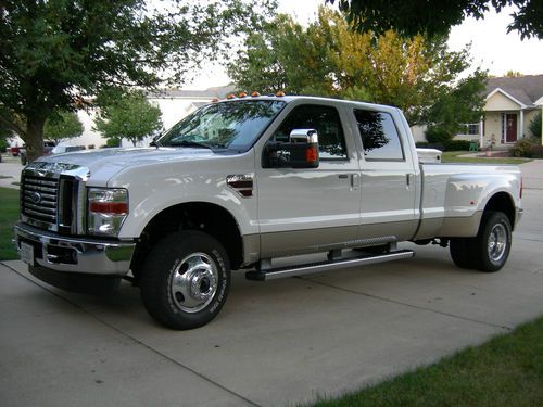 2010 ford f-350 lariat ultimate dually 4x4 6.4l turbo-diesel 2011 2009 2008