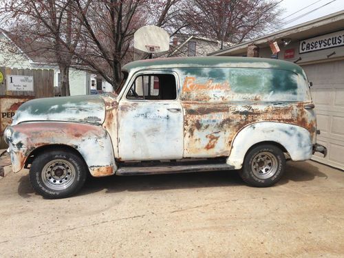 1955 chevy panel truck **first series** hot rat rod **rare** must see look 55 54