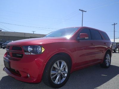 Suv 5.7l red black leather nav awd remote start sunroof power acc heated seats