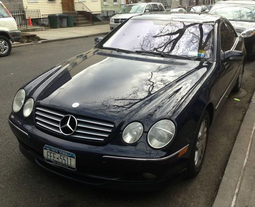 2001 mercedes-benz cl500 base coupe 2-door 5.0l brabus package