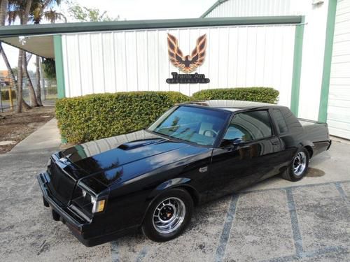 1987 buick grand national gn turbo black beauty, fast car!!!