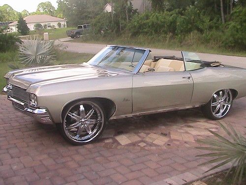 1970 chevrolet impala convertible