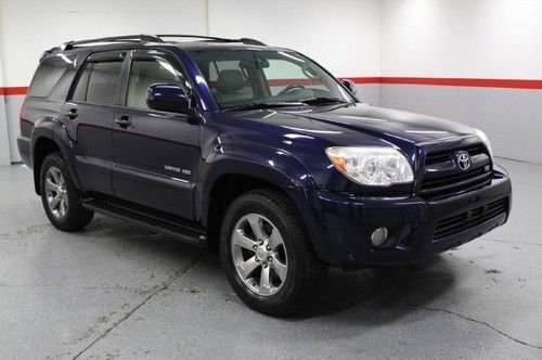 06 4runner limited 4.7l iforce v8 4x4 4wd leather sunroof alloys clean carfax
