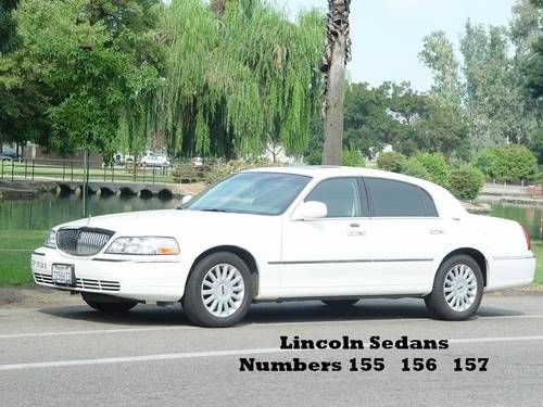 Lincoln town car 2000 livery fleet