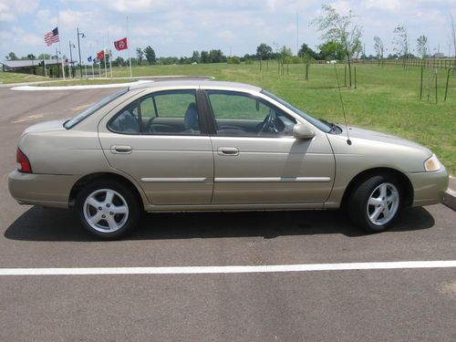 2001 nissan sentra se sedan 4-door 2.0l - run &amp; drives great - beige