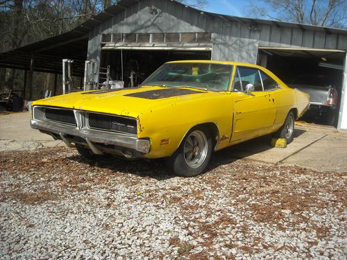 1969 dodge charger n/r complete big block project car ps pb a/c r/t tic tok 70