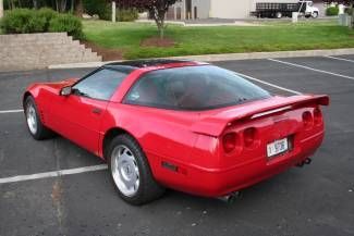 1991 chevrolet corvette 39k original miles! hard &amp; glass top..nice car!