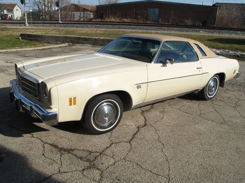 1974 chevrolet chevelle 2dr 59000 orig miles no rust ever. all orig car