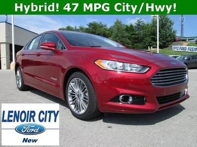 Se hybrid-electric new 2.0l cd voice activated navigation luxury package