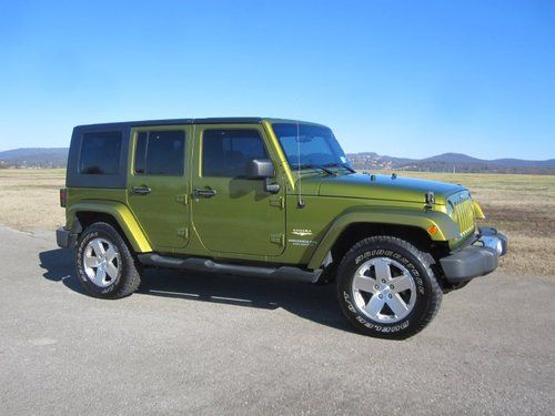 2008 jeep wrangler sahara 4dr hard top power perfect 4wd new tires aux bluetooth