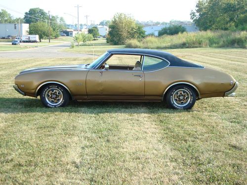 1969 olds 442 #'s matching 400 big  block 400 turbo trans 12 bolt rearend