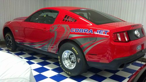2012 ford mustang cobra jet race red