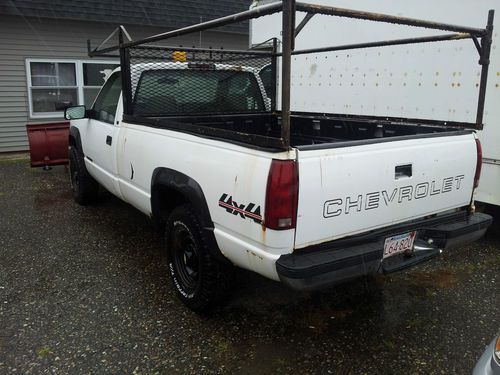 1998 chevy 2500 4x4 plow truck