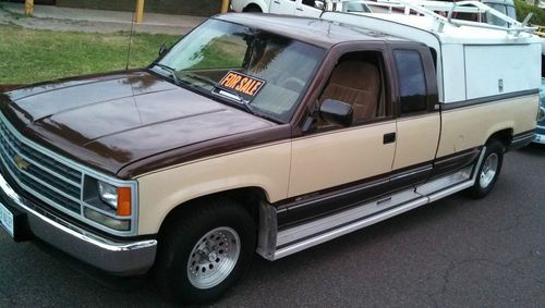 1988 chevy cheyenne 1/2 ton extended cab long bed *** 100k original miles!!*